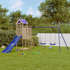 Speelhuis grenenhout 313x304x215 cm