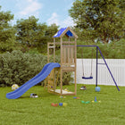 Speelhuis grenenhout 427x185x215 cm