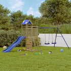 Speelhuis grenenhout 498x185x215 cm