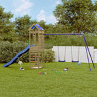 Speelhuis grenenhout 487x185x239 cm
