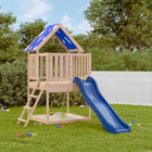 Speelhuis massief grenenhout 170x311x228 cm