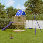 Speelhuis geïmpregneerd grenenhout 494x235x228 cm