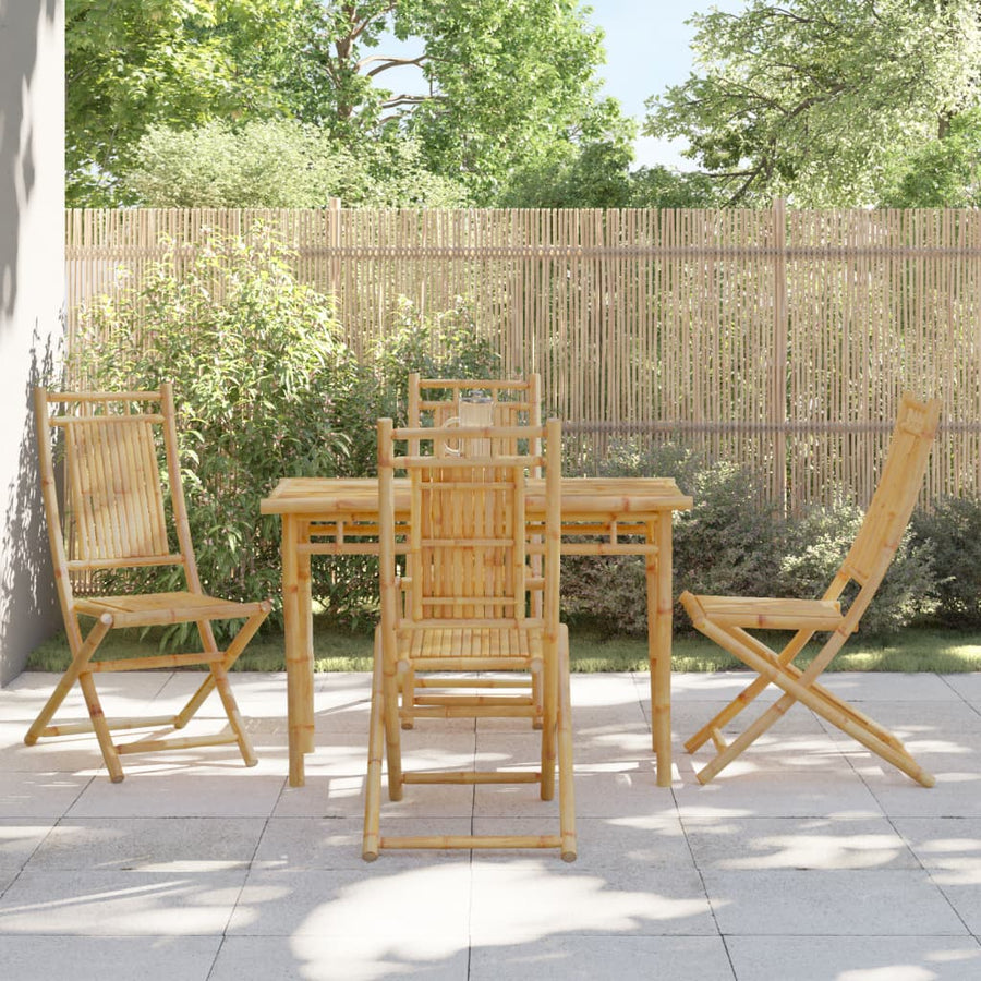 5-delige Tuinset bamboe