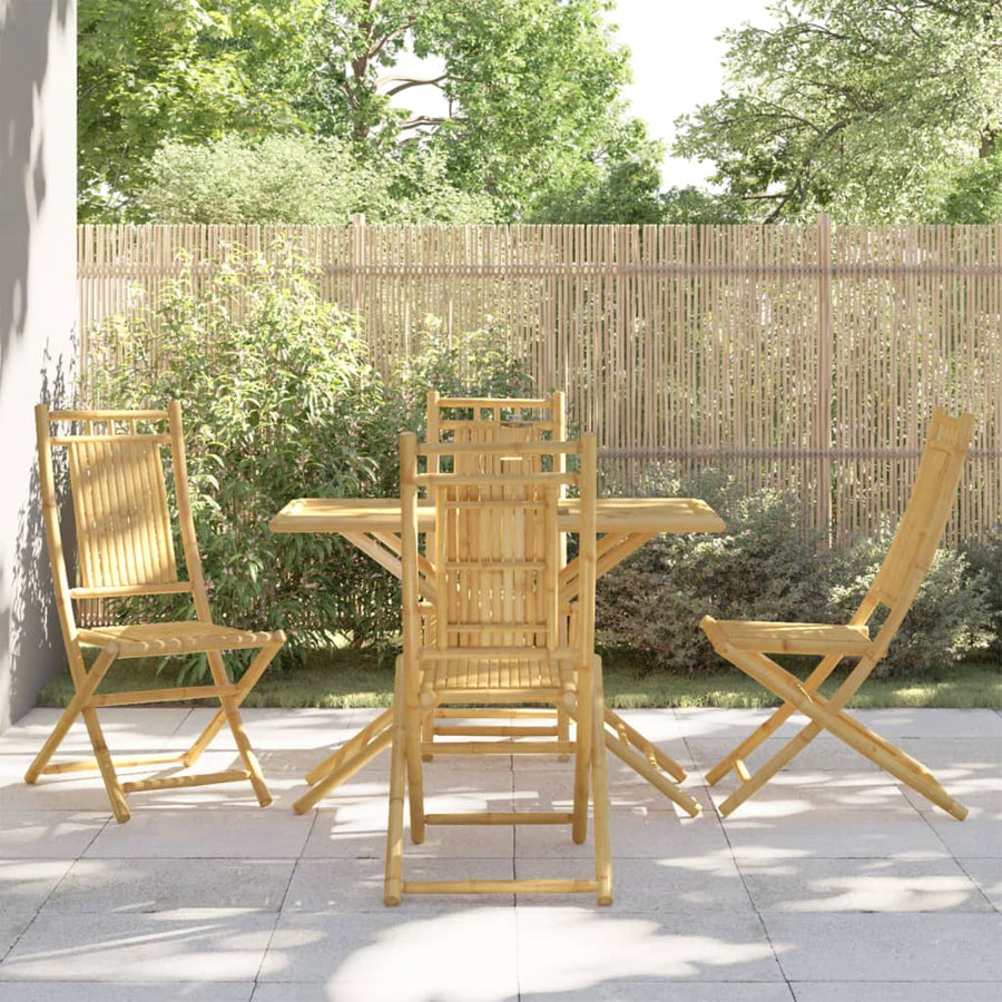 5-delige Tuinset bamboe