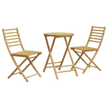 3-delige Bistroset bamboe