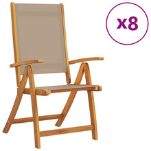 Tuinstoelen Inklapbaar Massief Acaciahout En Textileen 8