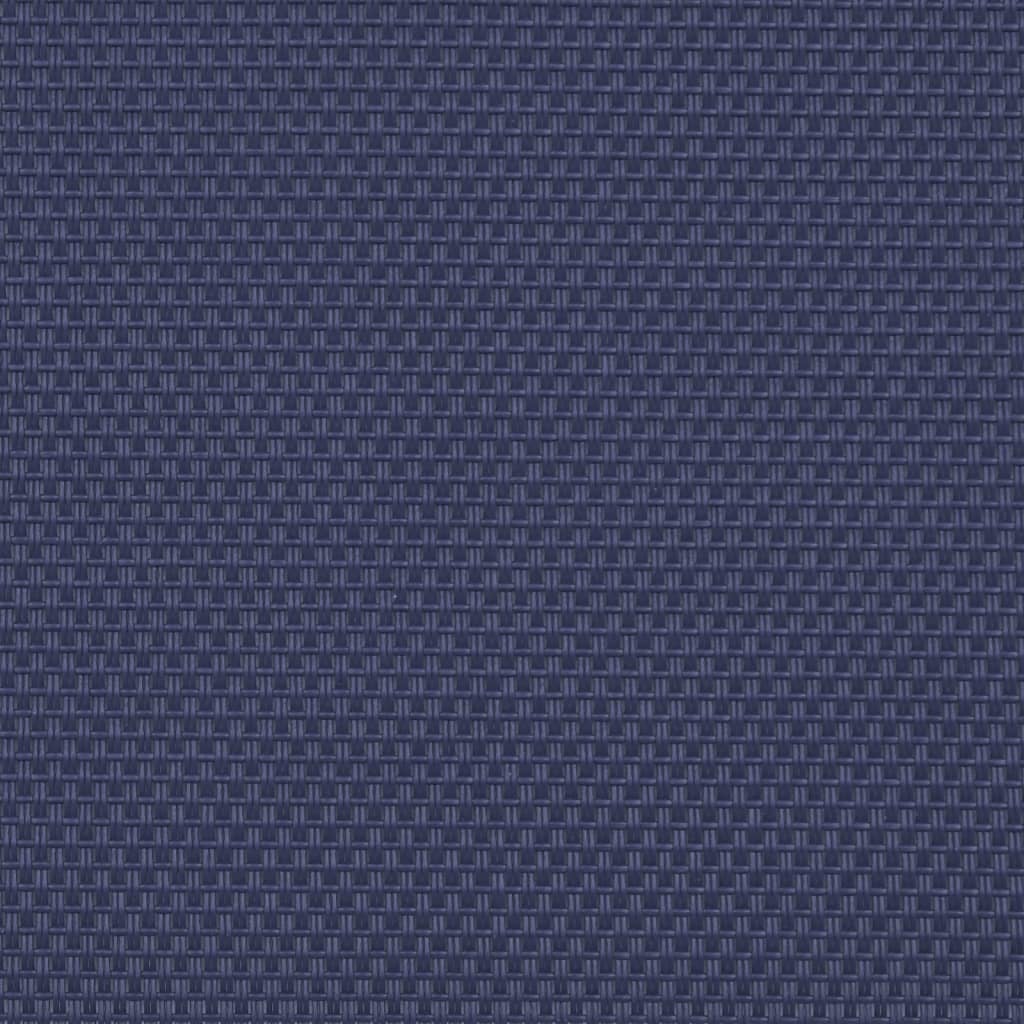 Ligbedden 2 st met tafel massief acaciahout en textileen blauw
