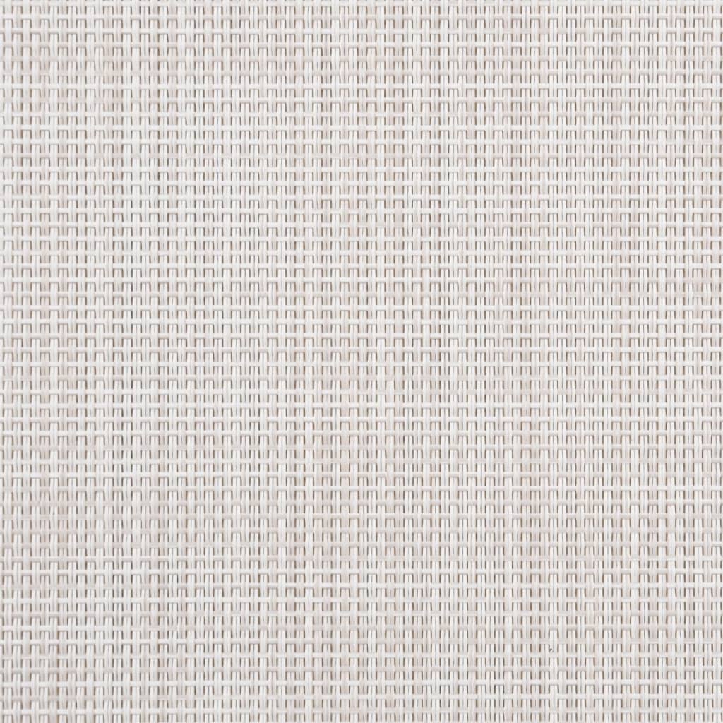 5-delige Tuinset massief acaciahout en textileen