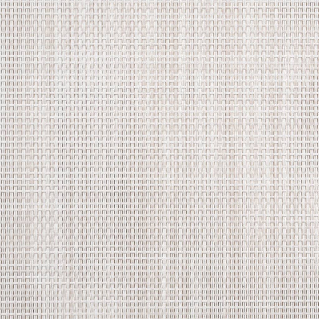 5-delige Tuinset massief acaciahout en textileen