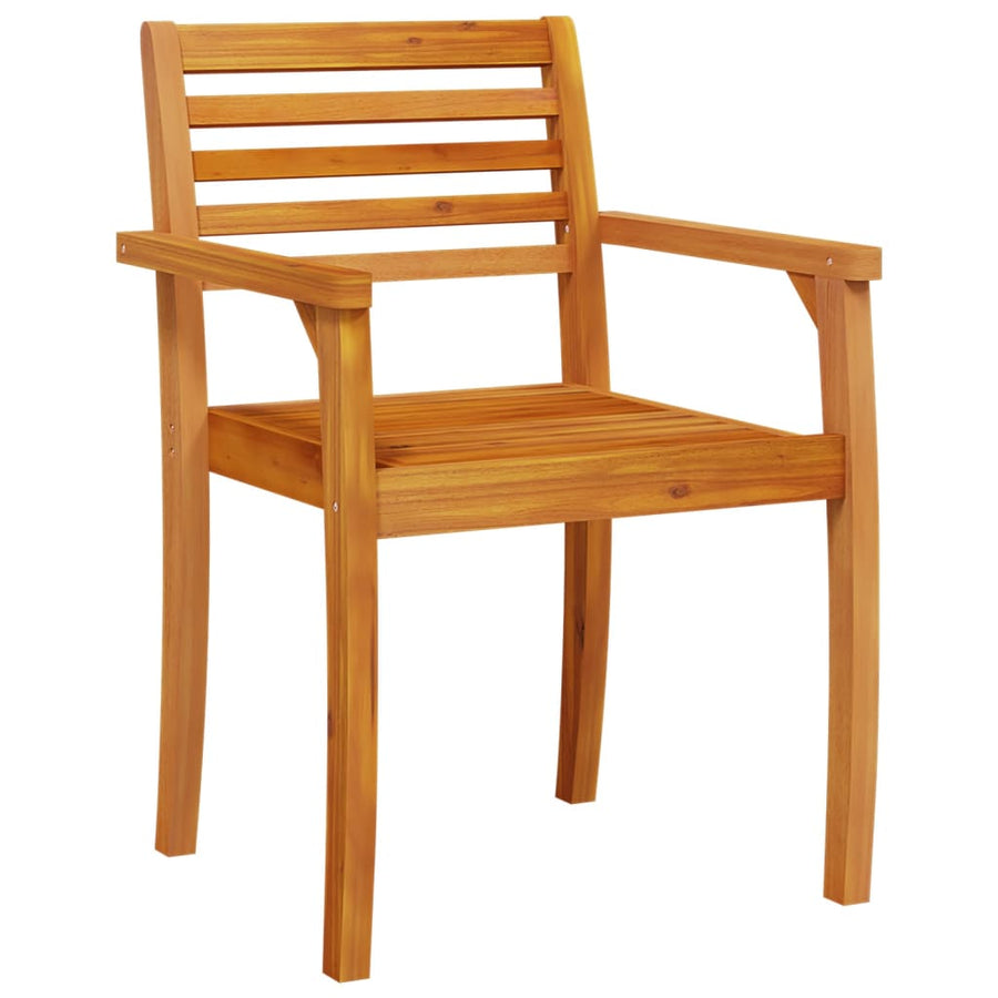 Tuinstoelen 8 st 59x55x85 cm massief acaciahout