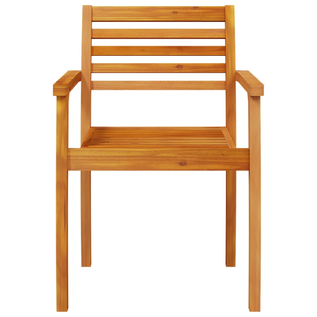 Tuinstoelen 8 st 59x55x85 cm massief acaciahout