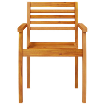 Tuinstoelen 8 st 59x55x85 cm massief acaciahout