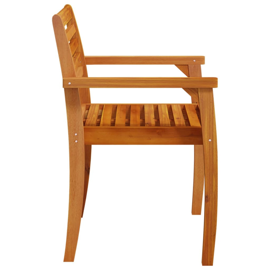 Tuinstoelen 8 st 59x55x85 cm massief acaciahout