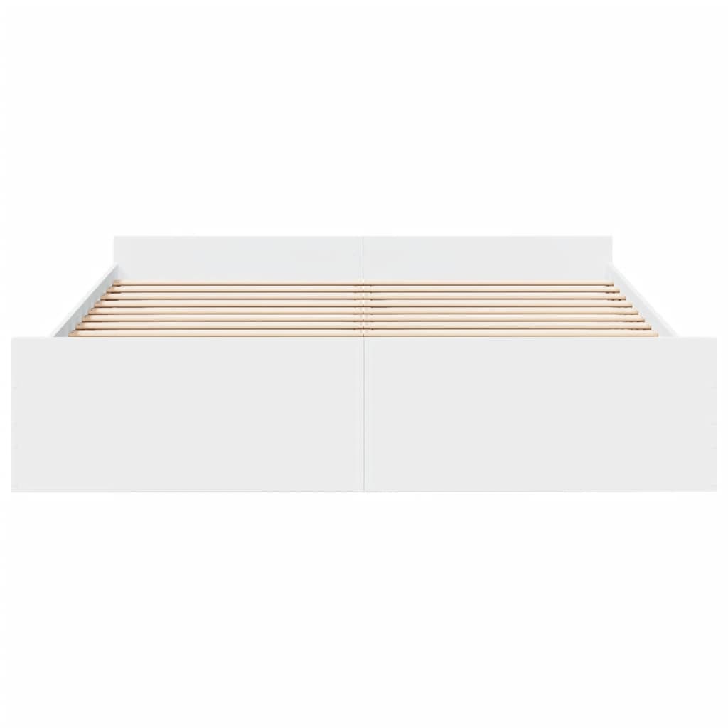 Bedframe Met Lades Bewerkt Hout 180 x 200 cm