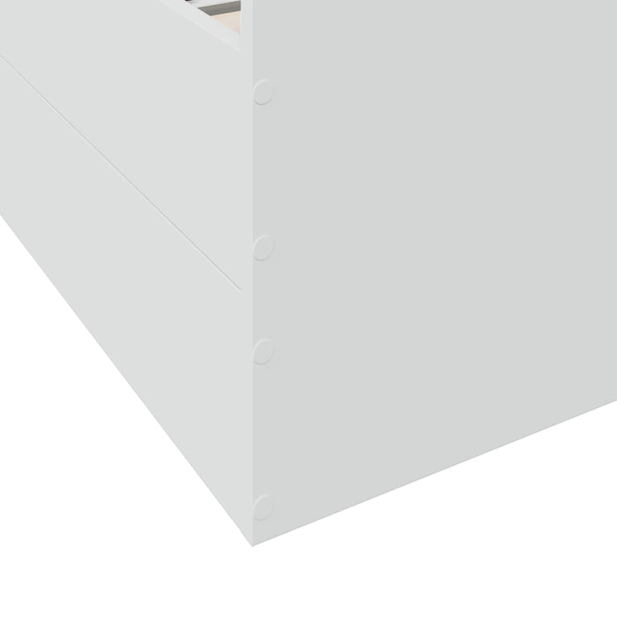 Bedframe Met Lades Bewerkt Hout 135 x 190 cm
