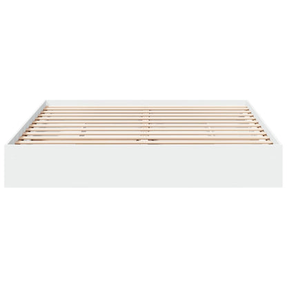 Bedframe met lades bewerkt hout wit 180x200 cm