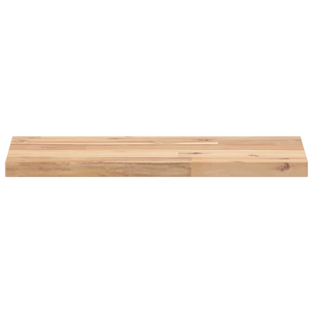 Wandschappen Zwevend Onbehandeld Acaciahout Naturel 3 60 x 20 x 2 cm 1