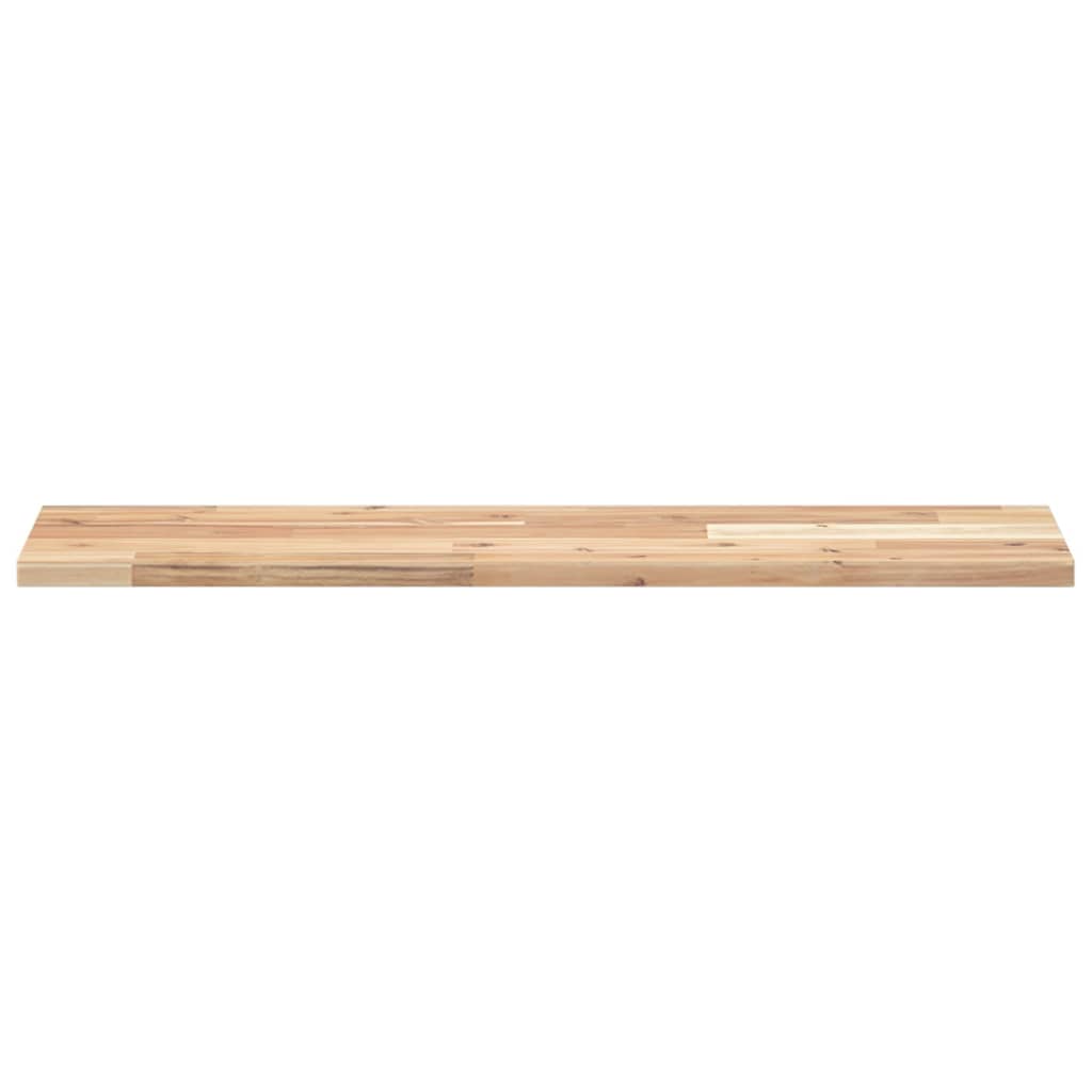 Wandschappen Zwevend Onbehandeld Acaciahout Naturel 3 80 x 20 x 2 cm 1