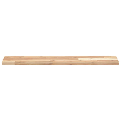Wandschappen Zwevend Onbehandeld Acaciahout Naturel 3 80 x 20 x 2 cm 1