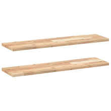 Wandschappen Zwevend Onbehandeld Acaciahout Naturel 2