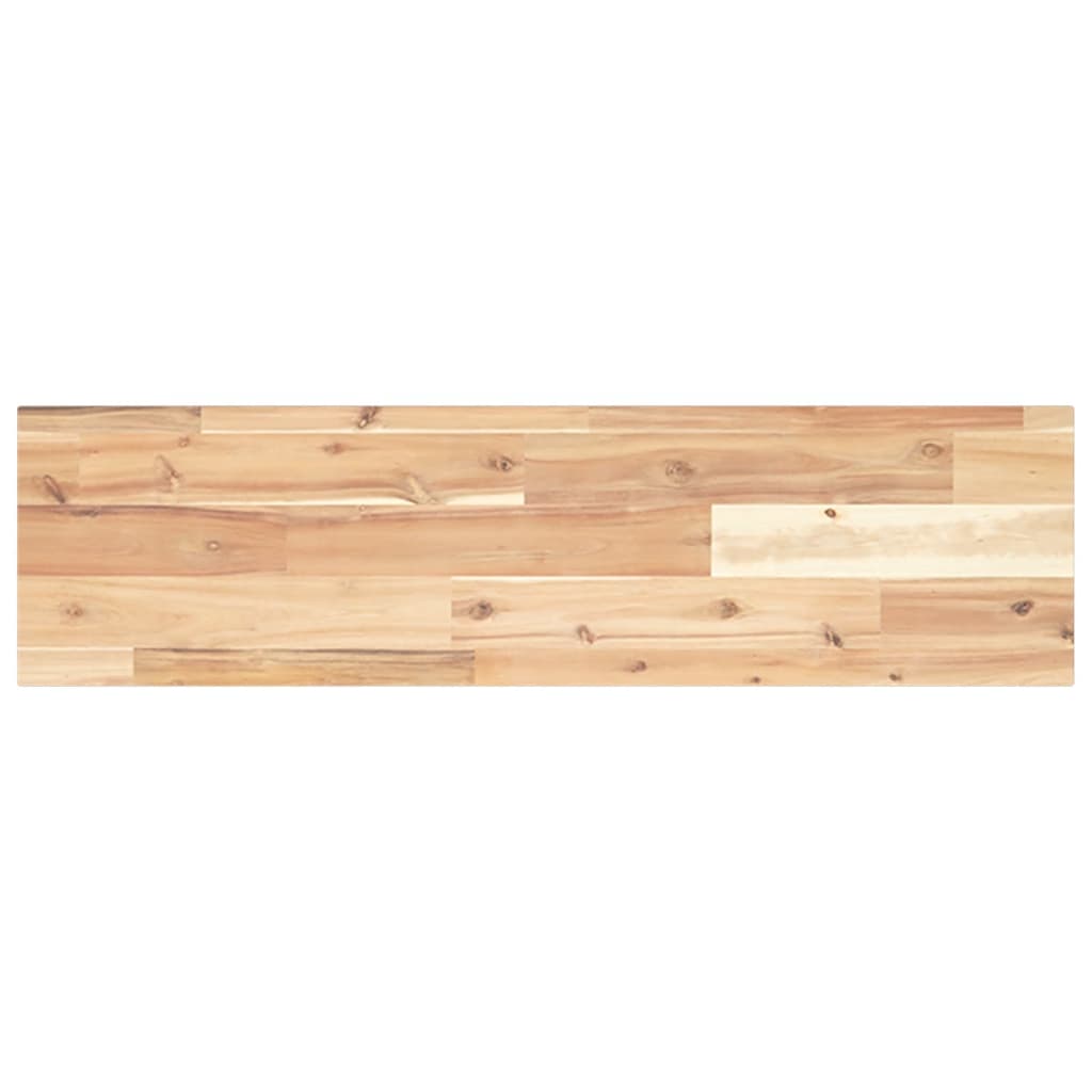 Wandschappen Zwevend Onbehandeld Acaciahout Naturel 2