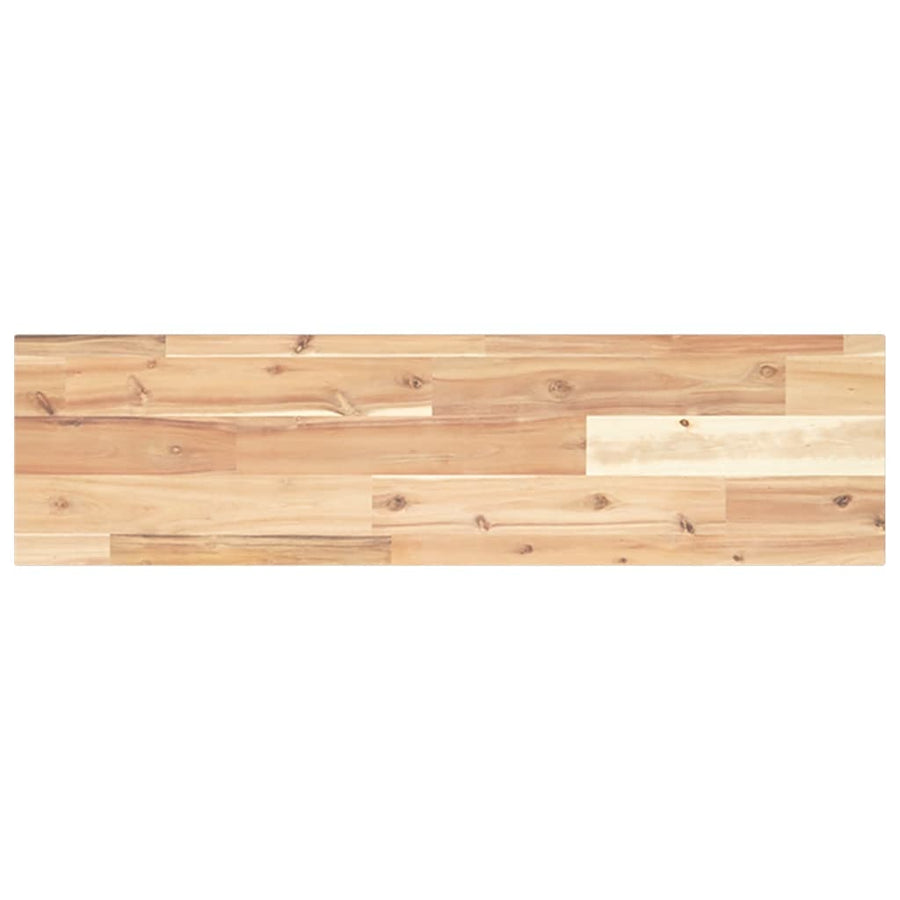 Wandschappen Zwevend Onbehandeld Acaciahout Naturel 2