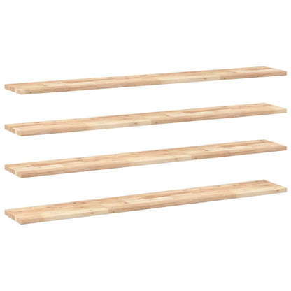 Wandschappen Zwevend Onbehandeld Acaciahout Naturel 4