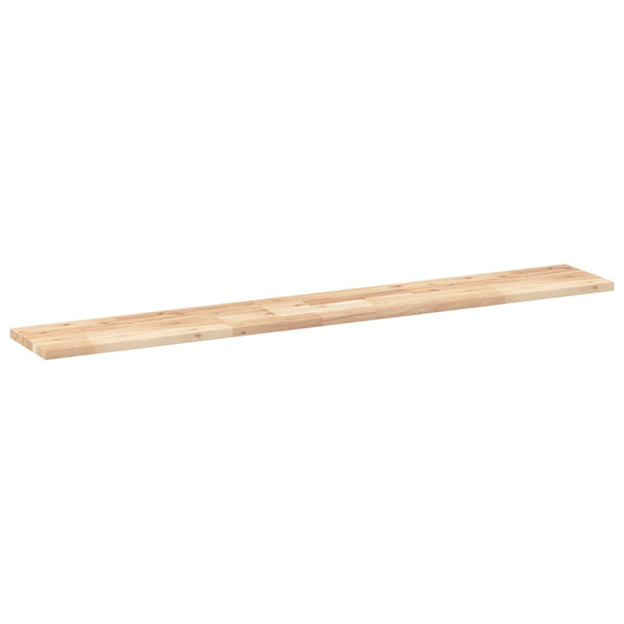 Wandschappen Zwevend Onbehandeld Acaciahout Naturel 4 140 x 20 x 2 cm 1