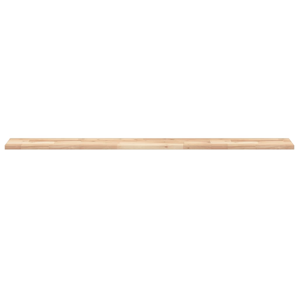Wandschappen Zwevend Onbehandeld Acaciahout Naturel 4 140 x 20 x 2 cm 1