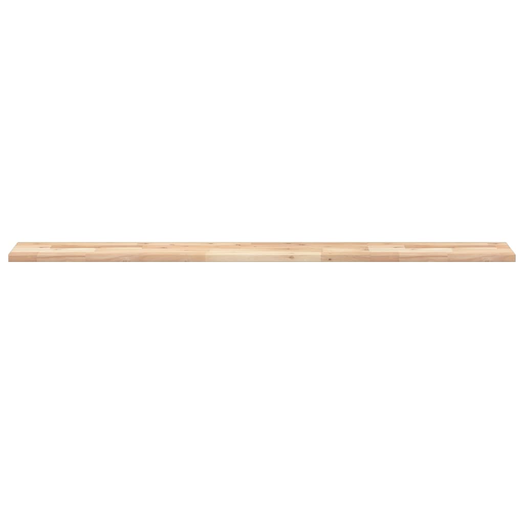 Wandschappen 3 st zwevend 160x20x2 cm onbehandeld acaciahout