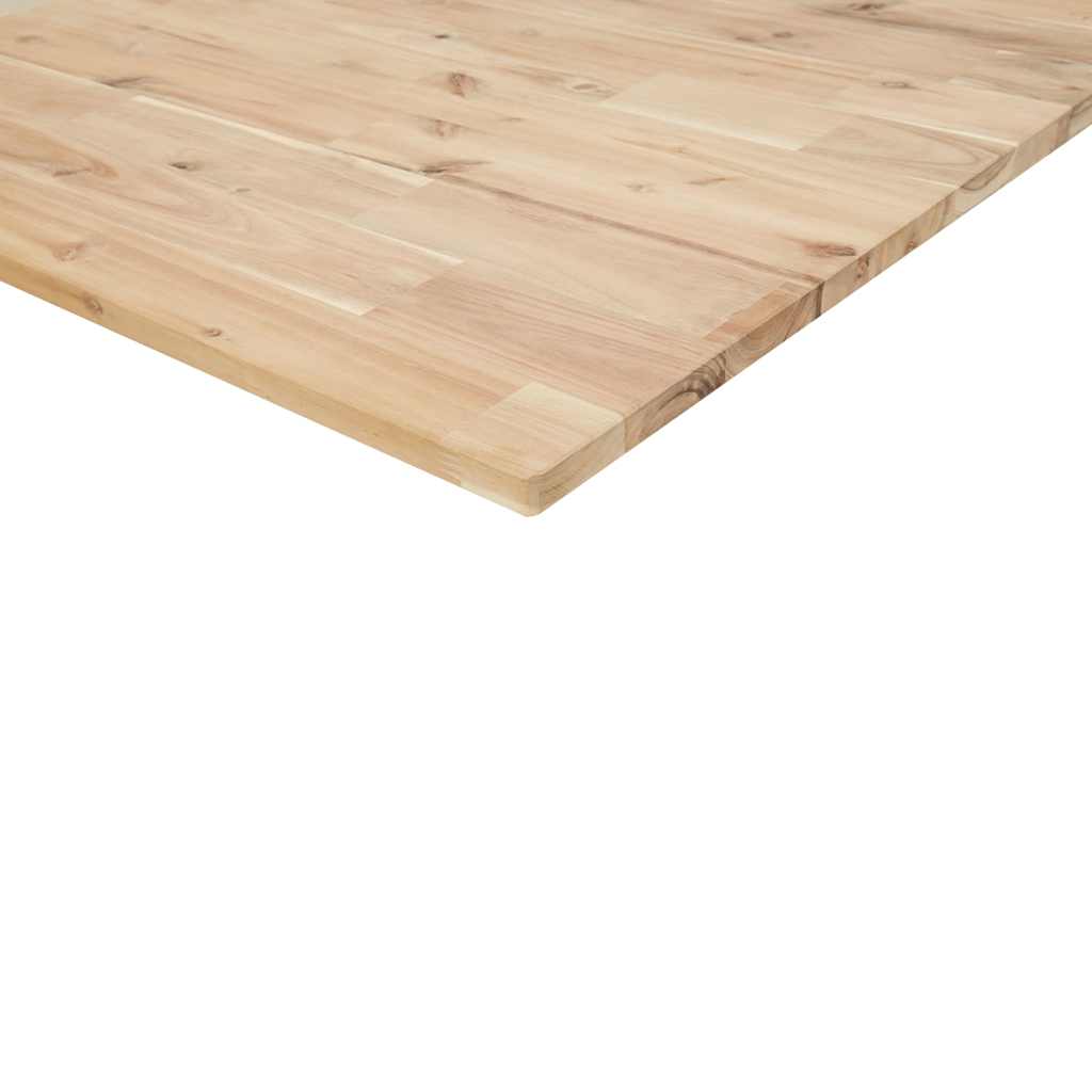 Wandschappen 3 st zwevend 40x30x2 cm onbehandeld acaciahout