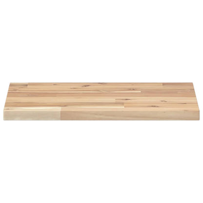 Wandschappen 3 st zwevend 60x30x2 cm onbehandeld acaciahout