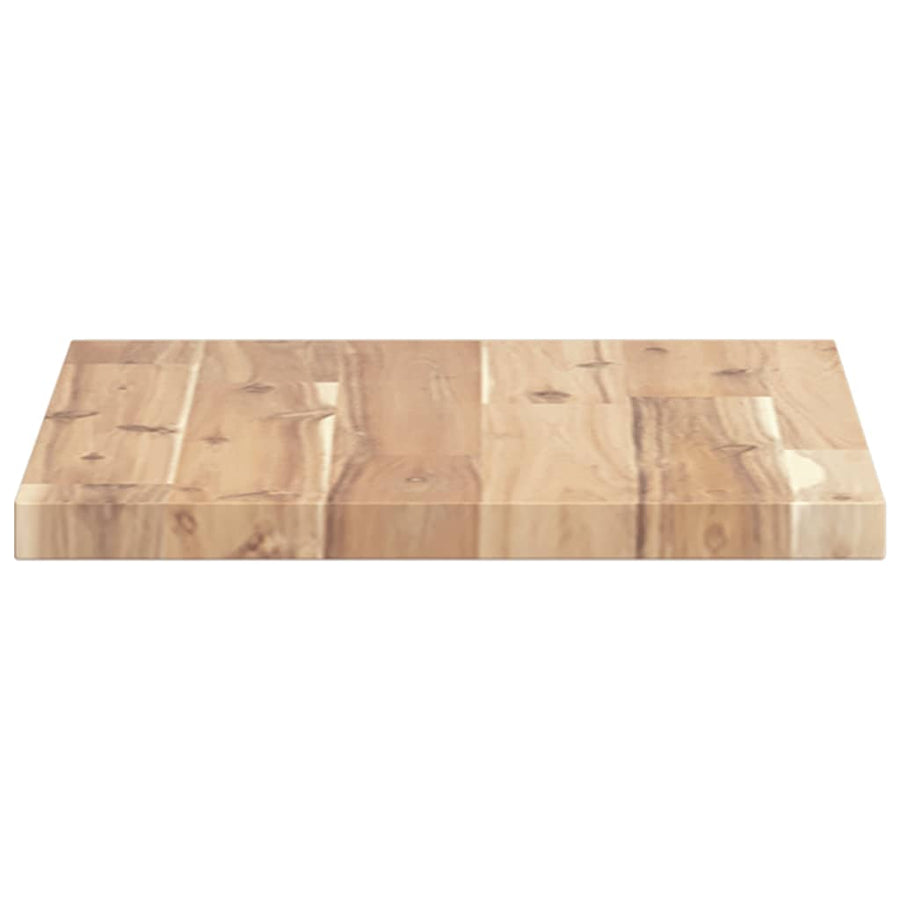 Wandschappen 3 st zwevend 60x30x2 cm onbehandeld acaciahout