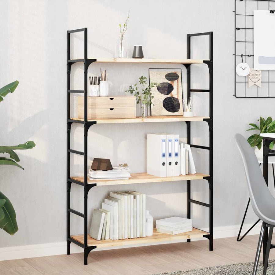 Wandschappen Zwevend Onbehandeld Acaciahout Naturel 4