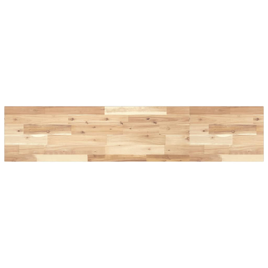 Wandschappen Zwevend Onbehandeld Acaciahout Naturel 2