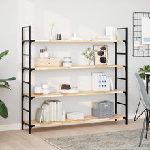 Wandschappen Zwevend Onbehandeld Acaciahout Naturel 2