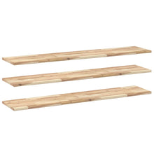 Wandschappen Zwevend Onbehandeld Acaciahout Naturel 3