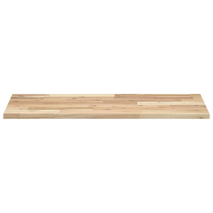 Wandschappen Zwevend Onbehandeld Acaciahout Naturel 4 60 x 40 x 2 cm 1