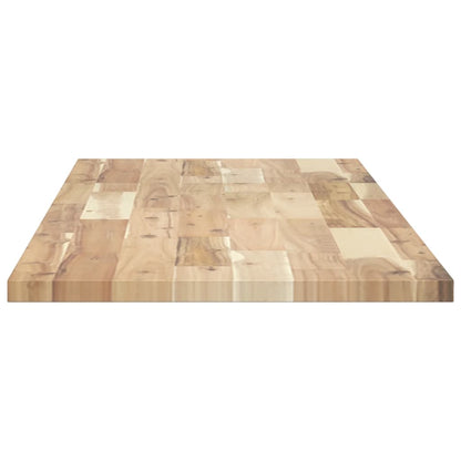 Wandschap Zwevend Onbehandeld Massief Acaciahout Naturel 1 160 x 40 x 2 cm