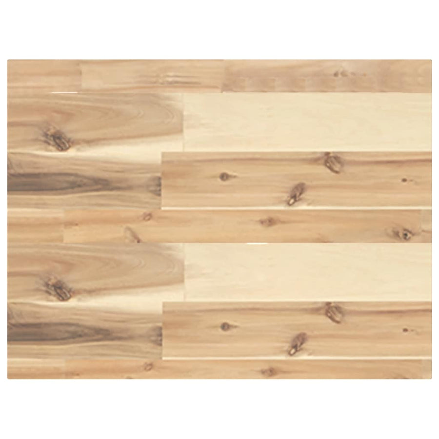 Wandschap Zwevend Onbehandeld Massief Acaciahout Naturel 1 40 x 30 x 4 cm