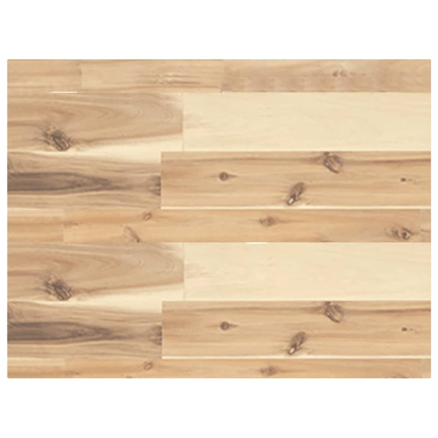 Wandschappen Zwevend Onbehandeld Acaciahout Naturel 4 60 x 30 x 4 cm 1