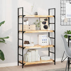 Floating wall shelf 80x30x4 cm untreated solid acacia wood