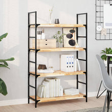Wandschappen 3 st zwevend 80x30x4 cm onbehandeld acaciahout