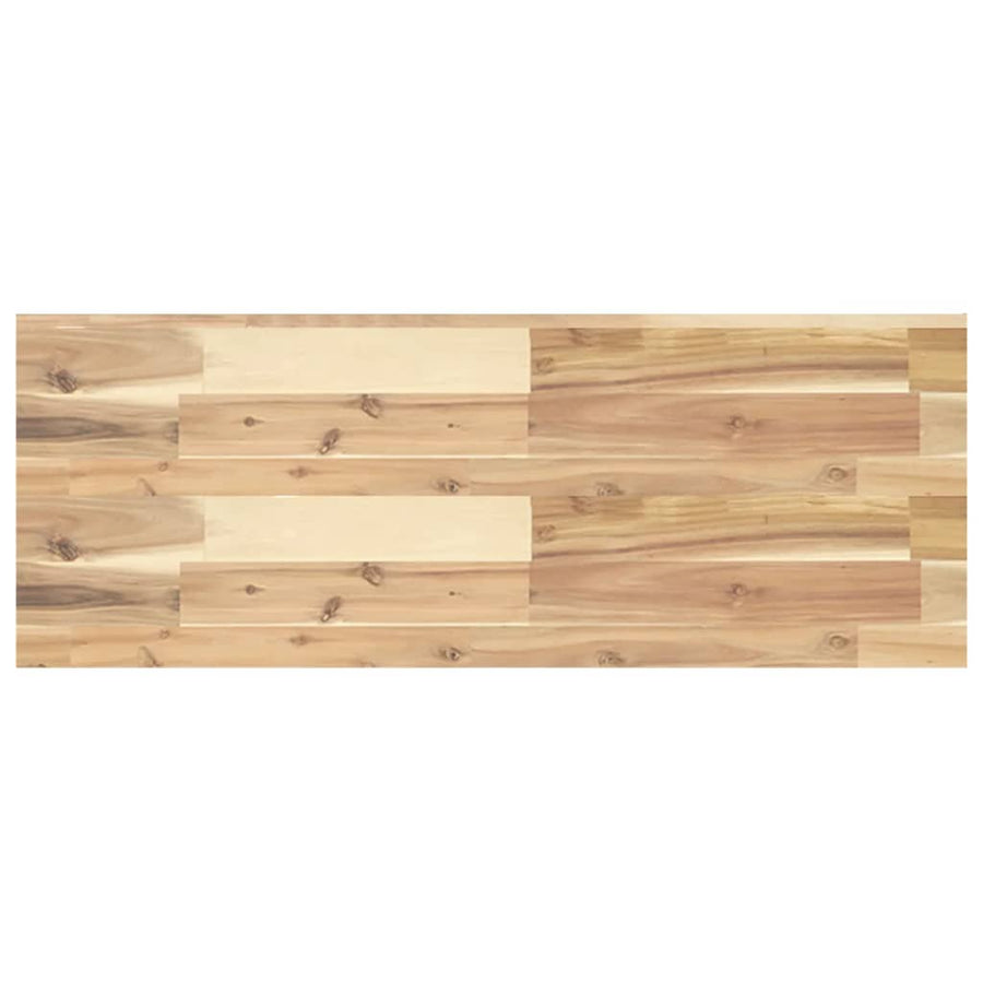 Wandschappen 3 st zwevend 100x30x4 cm onbehandeld acaciahout