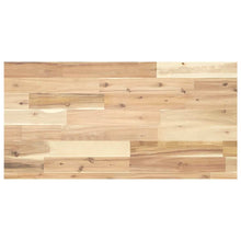Wandschap Zwevend Onbehandeld Massief Acaciahout Naturel 1 80 x 40 x 4 cm