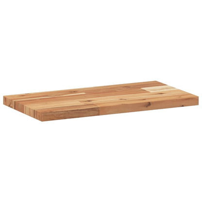 Wandschap zwevend olieafwerking 40x20x2 cm massief acaciahout