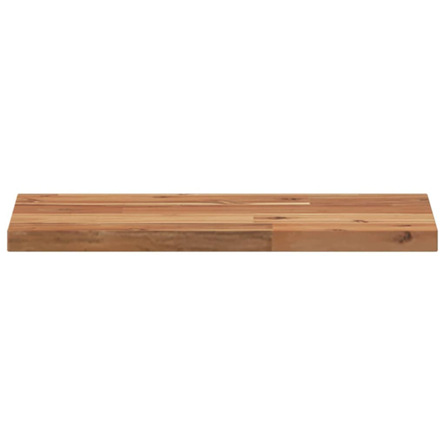 Wandschap zwevend olieafwerking 60x20x2 cm massief acaciahout