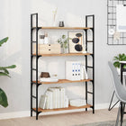 Wandschappen acaciahout 2 stuks zwevend