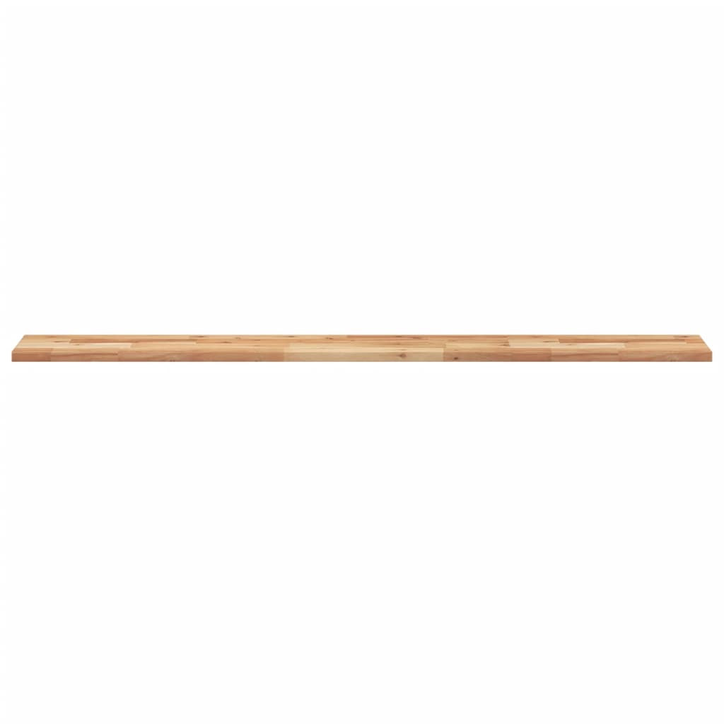 Wandschap zwevend olieafwerking 160x20x2 cm massief acaciahout