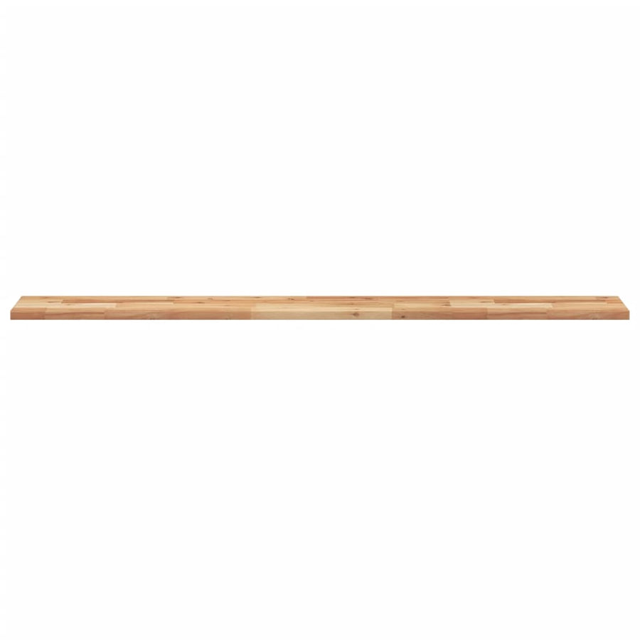 Wandschap zwevend olieafwerking 160x20x2 cm massief acaciahout